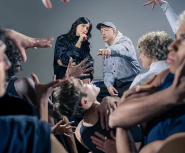 Eddy de Pretto x Maud Le Pladec ©Quentin Chevrier